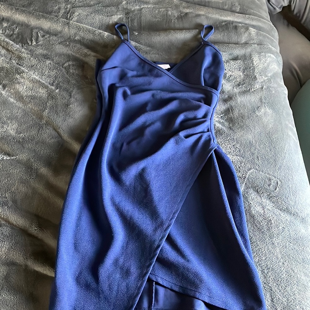 Blue dress
